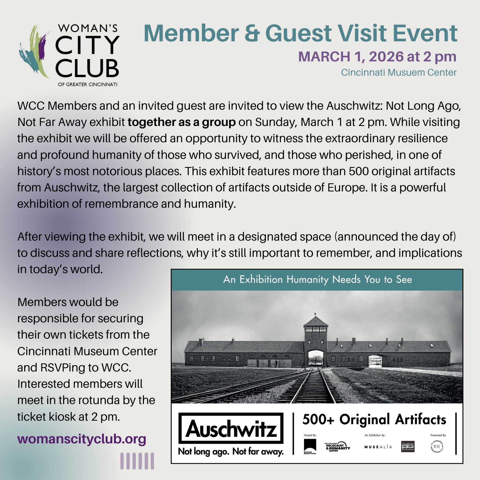 Member & Guest Visit Event