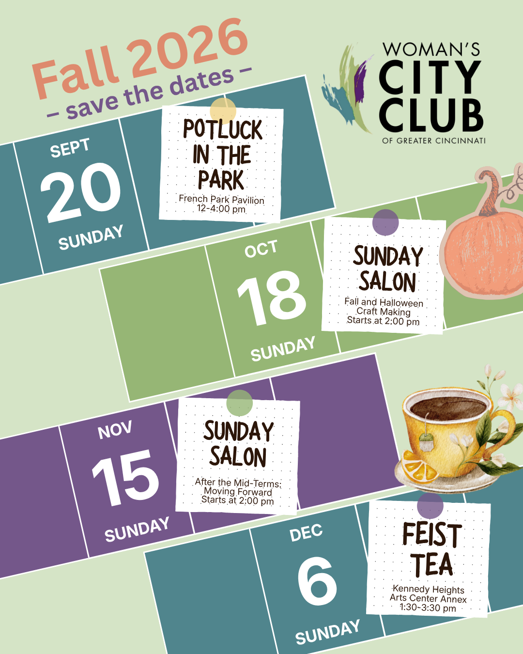 Fall Save the Dates